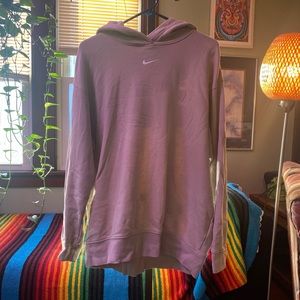 Medium tan Nike pullover hoodie